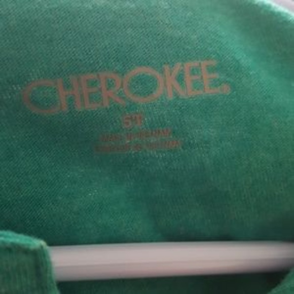 Cherokee Teal Polo Shirt Boys 5T - Picture 3 of 3